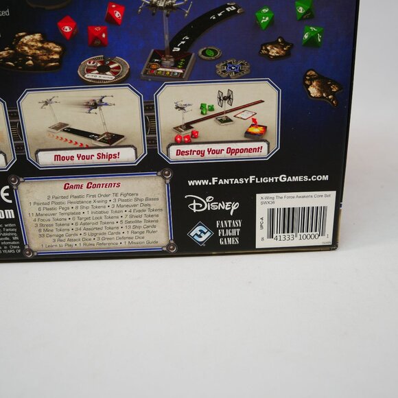 Star Wars X-Wing Miniatures Game 2 Player Starter From The Force Awakens - Picture 7 of 8